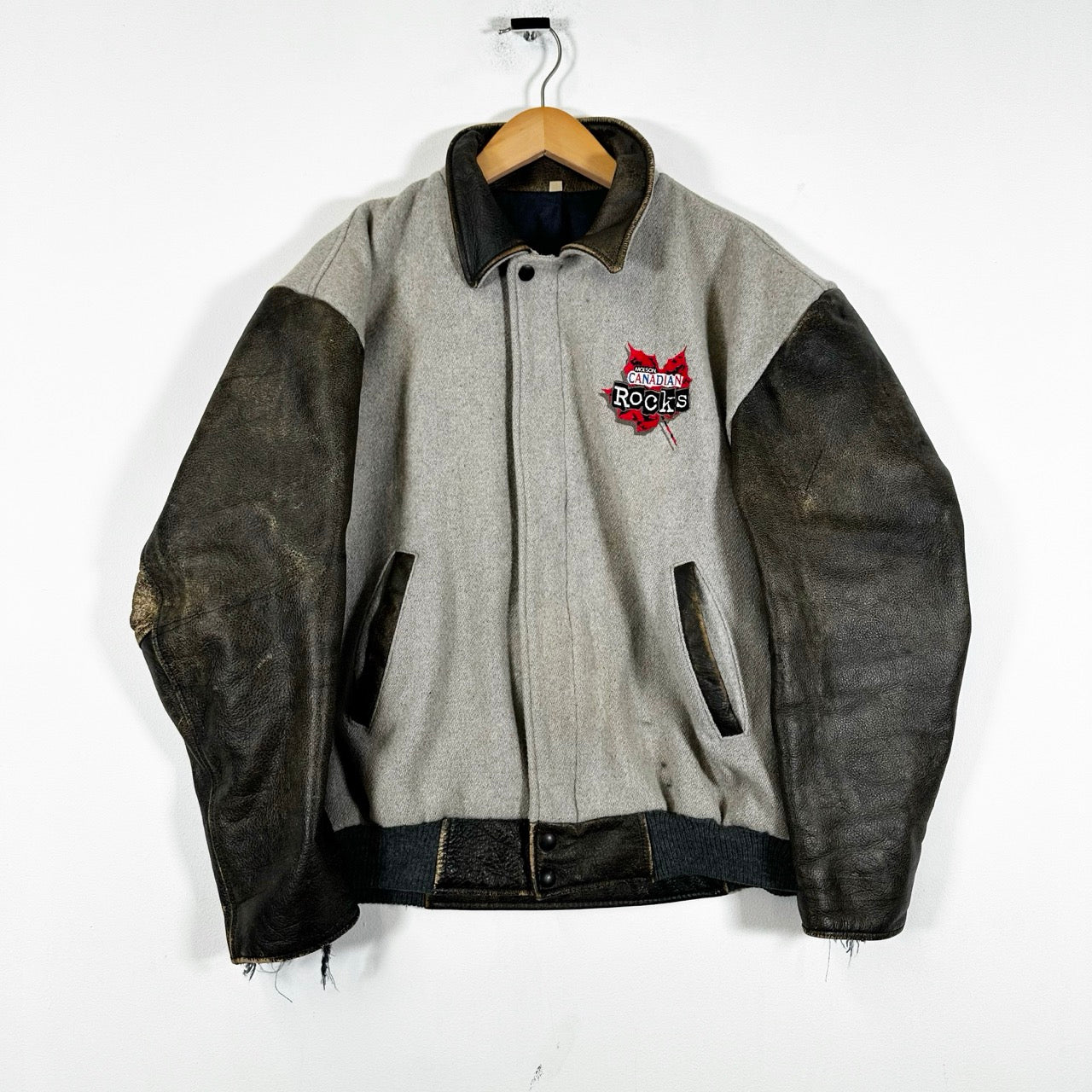 90s letterman jacket best sale
