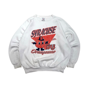 Vintage 90s Syracuse Orangemen Graphic College Sweater
