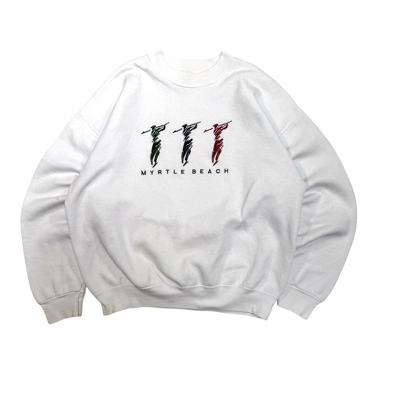 Vintage 90s Myrtle Beach Golfing Embroidered Sweater