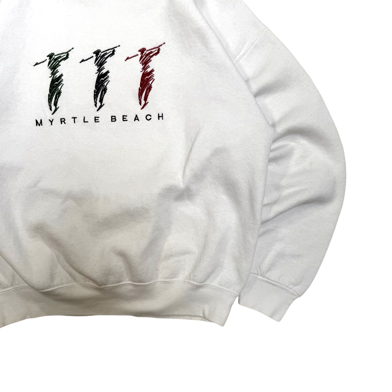 Vintage 90s Myrtle Beach Golfing Embroidered Sweater